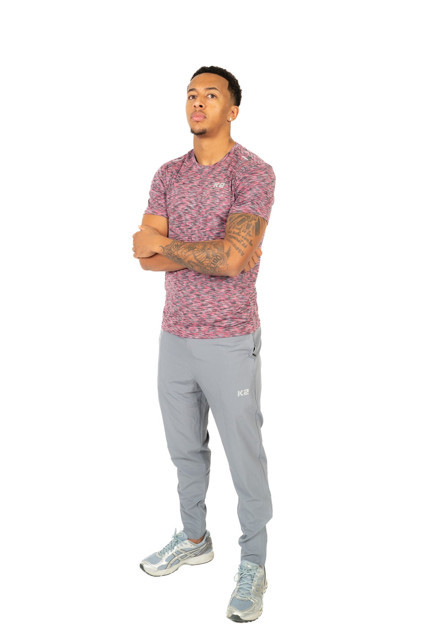 Crest T-Shirt - Flux Pink